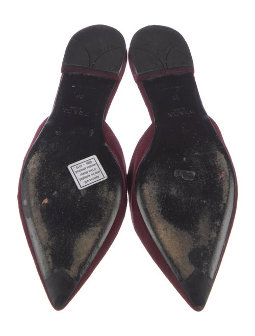 Prada Suede Mules