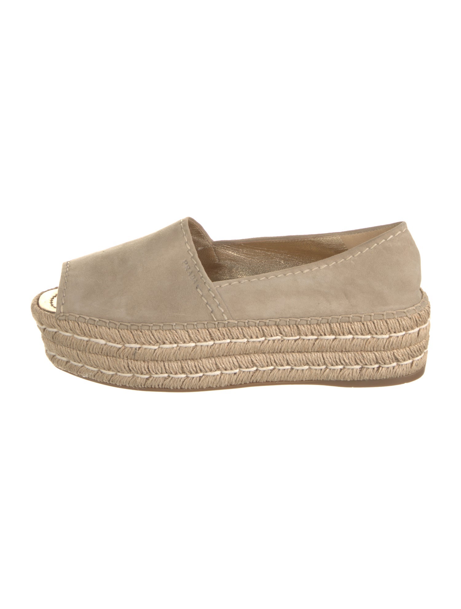 Prada Suede Espadrilles