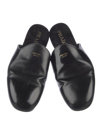 Prada Leather Mules