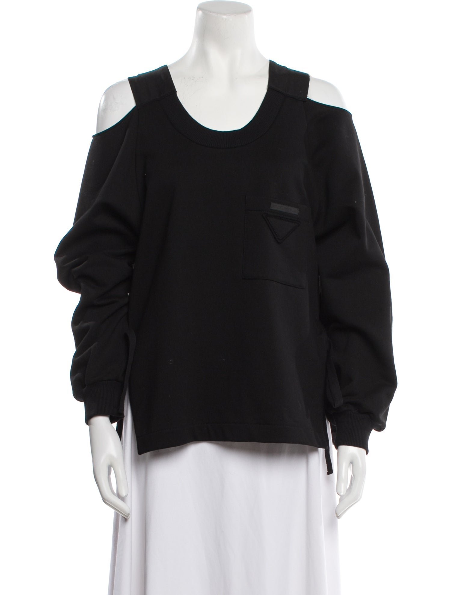 Prada 2020 Scoop Neck Sweatshirt