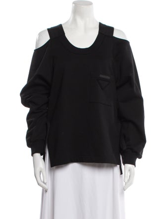 Prada 2020 Scoop Neck Sweatshirt