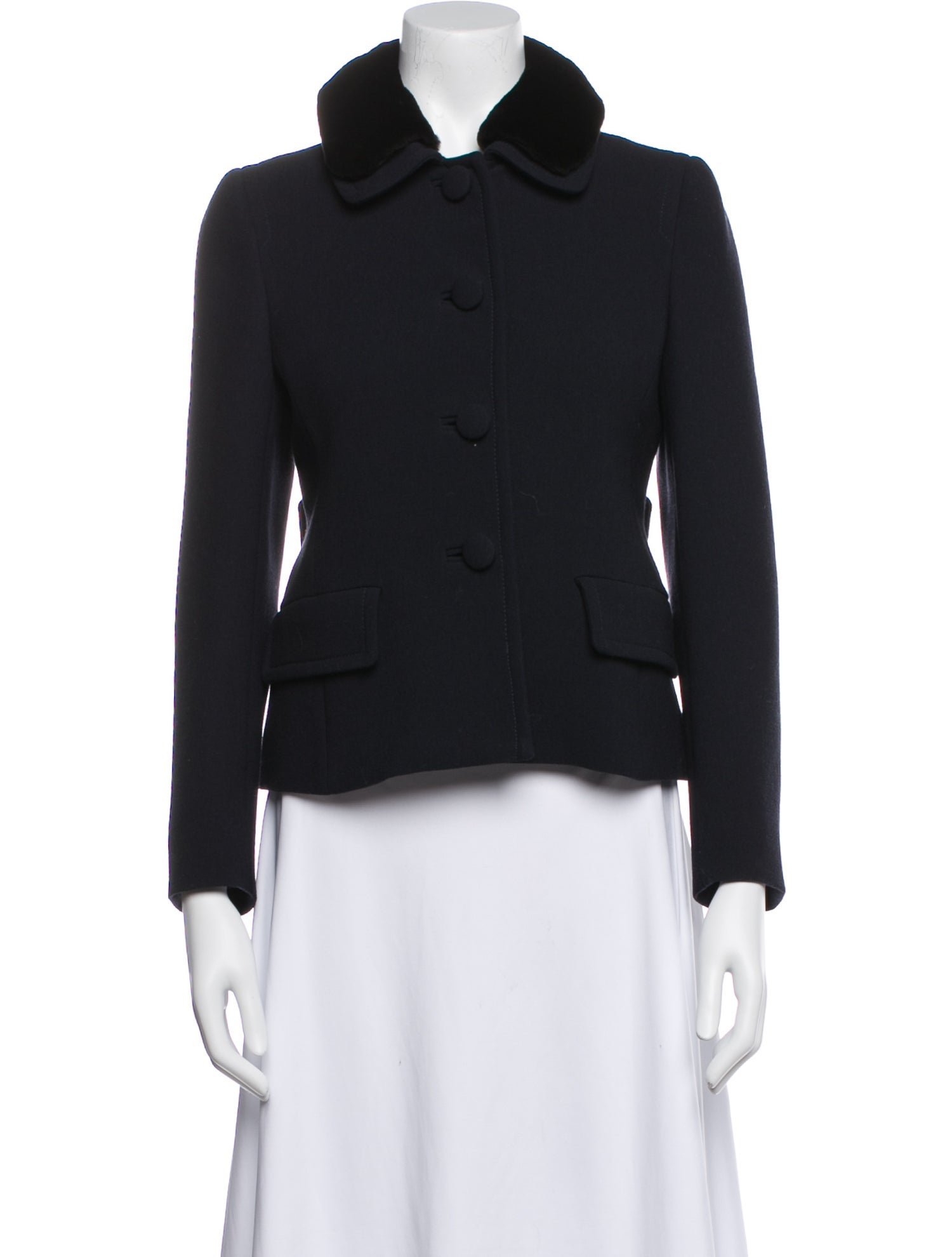 Prada 2016 Virgin Wool Fur Jacket