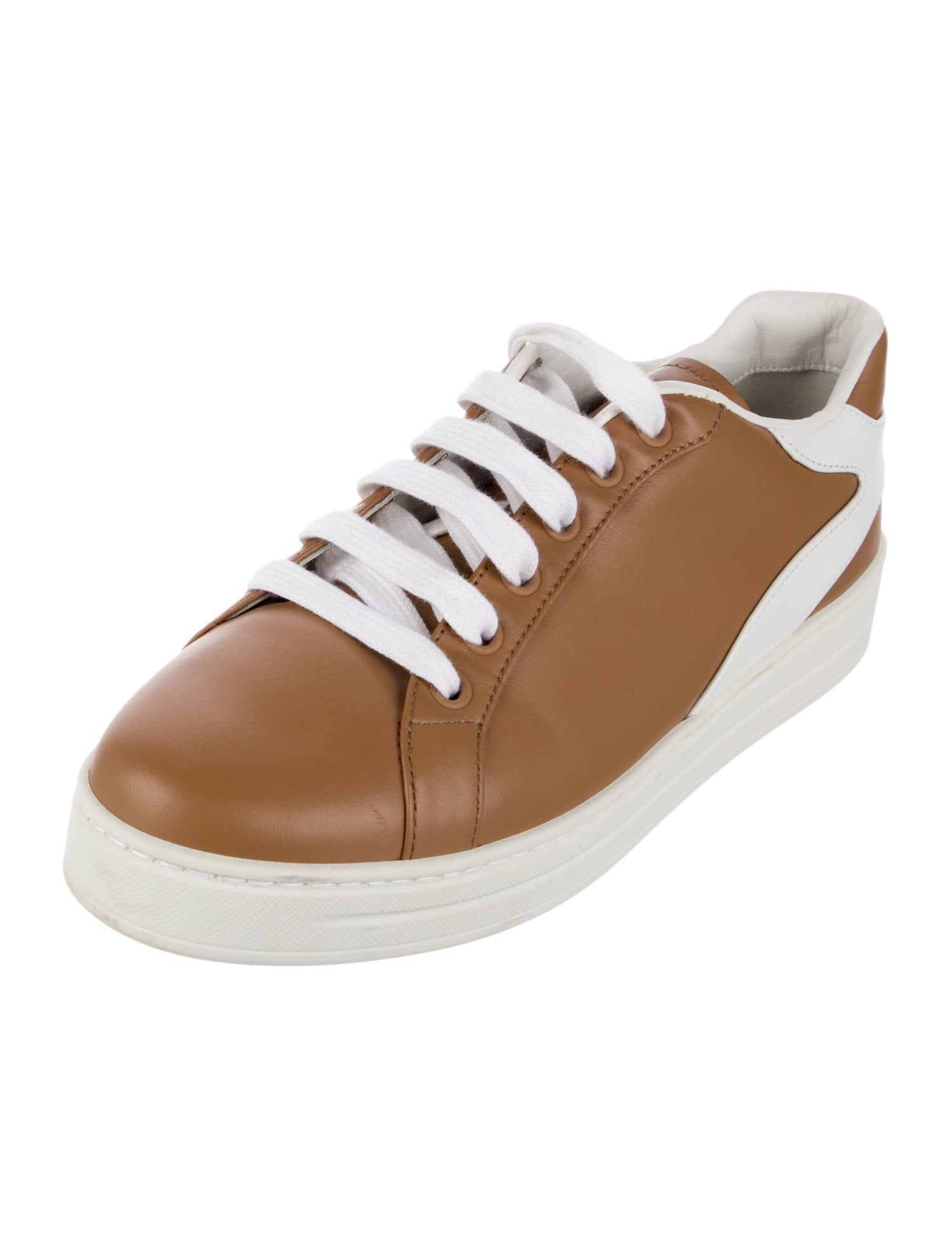 Prada Leather Sneakers