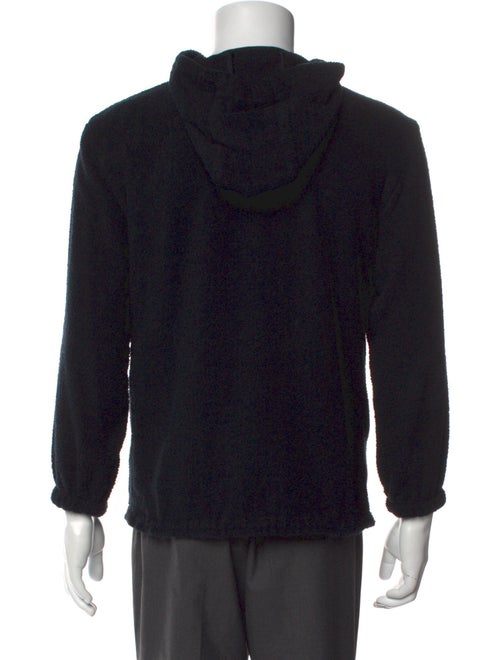 Prada 2021 Enameled Metal Triangle Hoodie