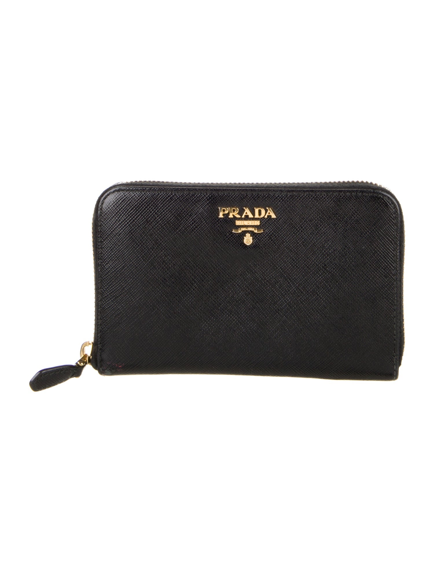 Prada Saffiano Metal Leather Wallet