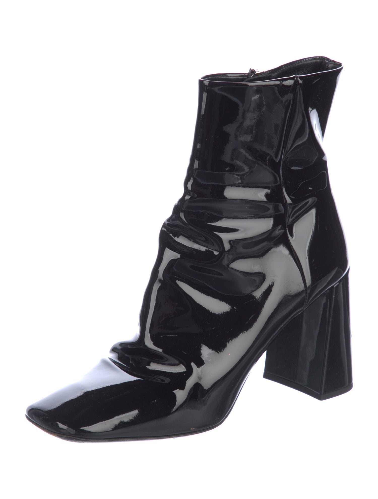 Prada Patent Leather Boots