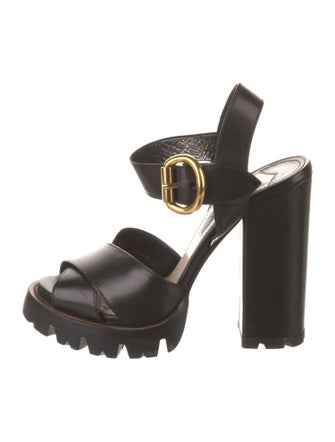 Prada Leather Sandals
