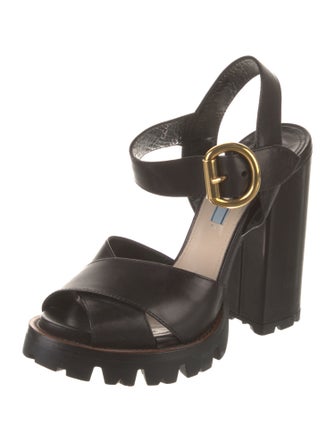 Prada Leather Sandals