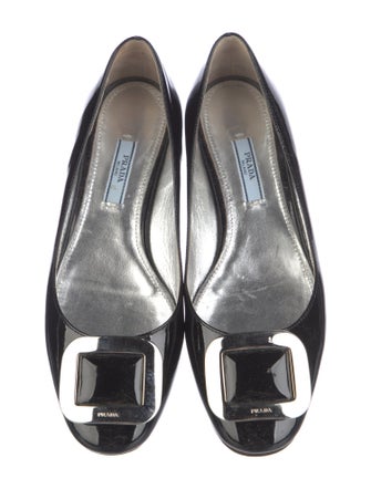 Prada Patent Leather Ballet Flats