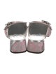 Prada Crystal Embellishments Mules