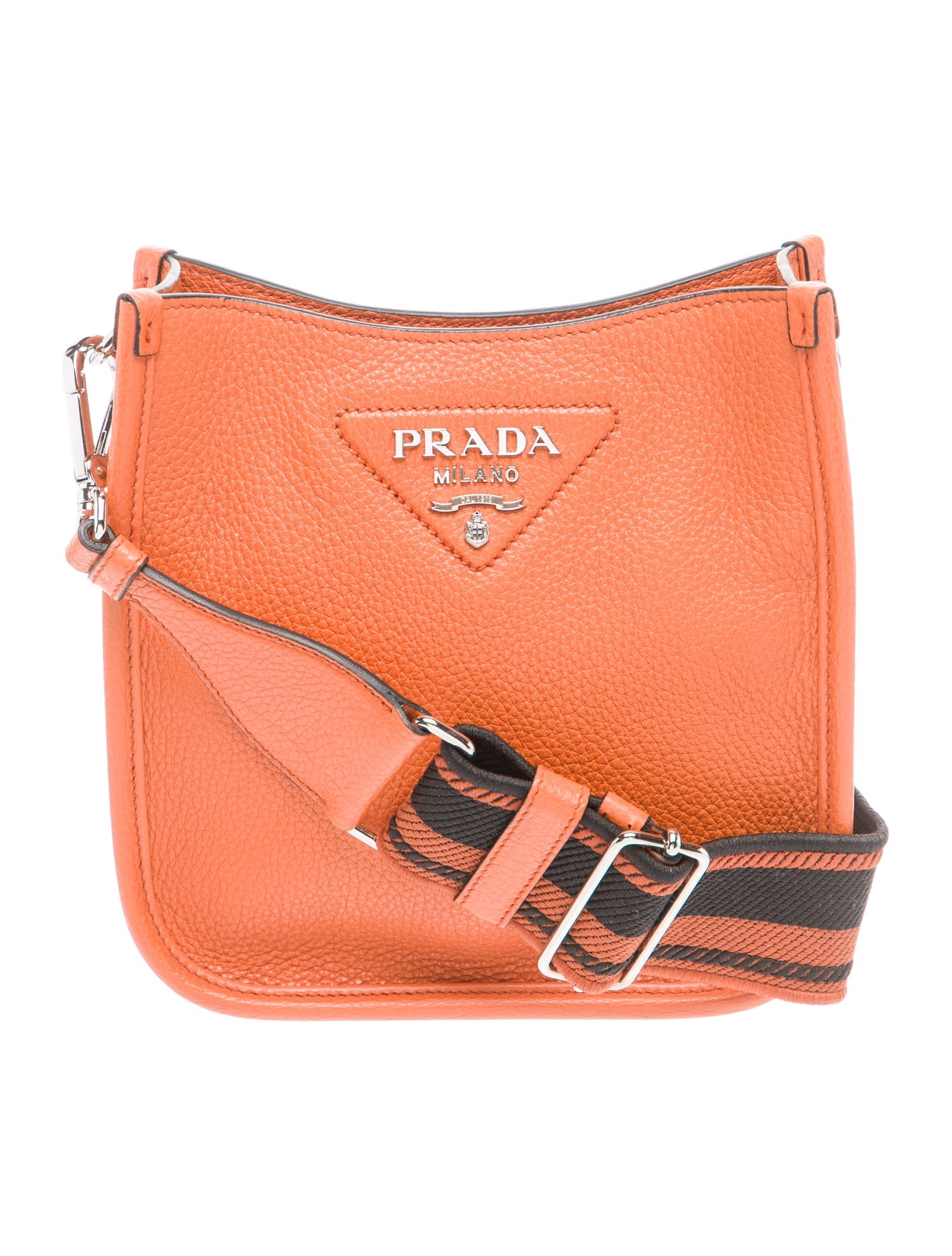 Prada Vitello Daino Leather Crossbody Bag
