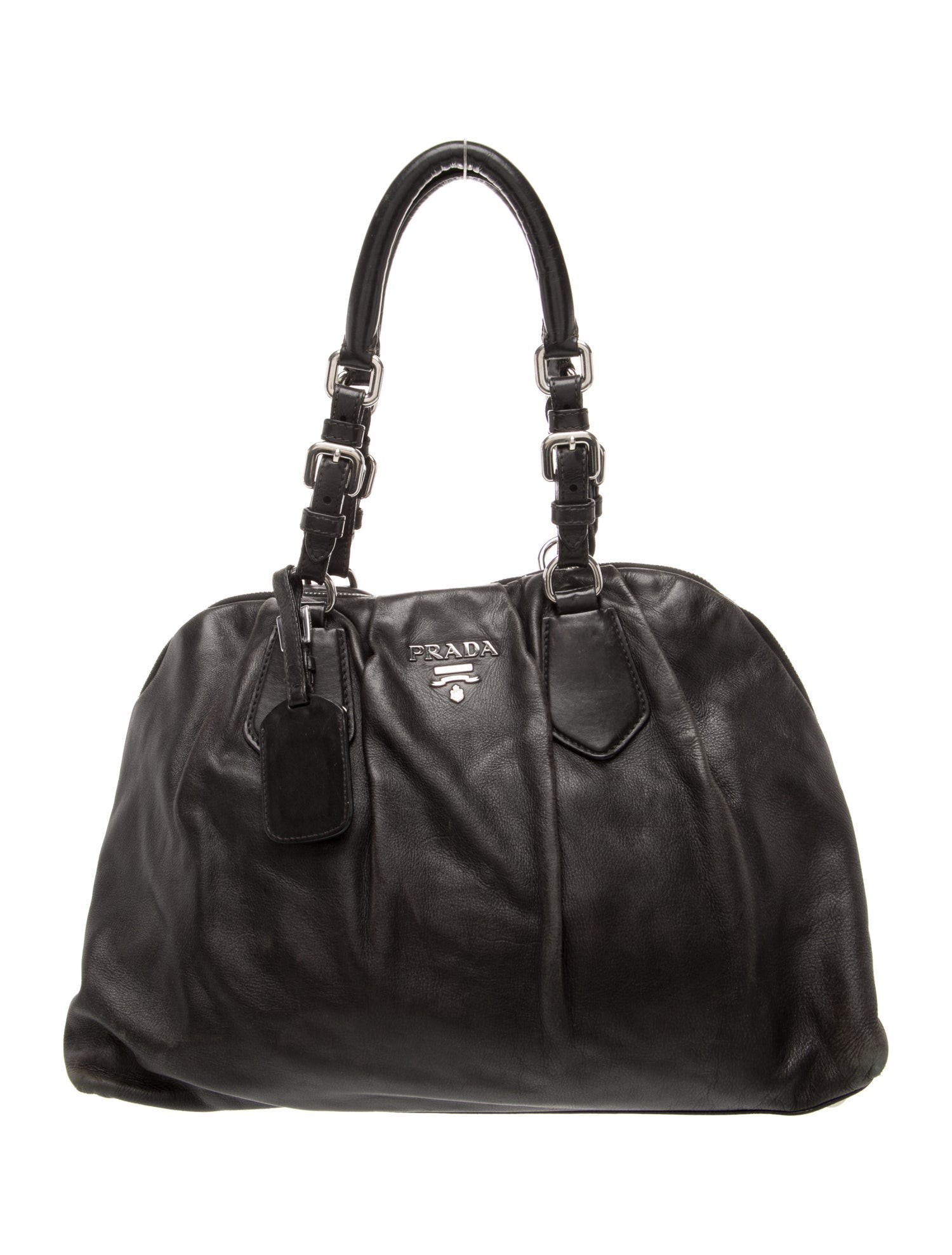 Prada Soft Calf Leather Bowler