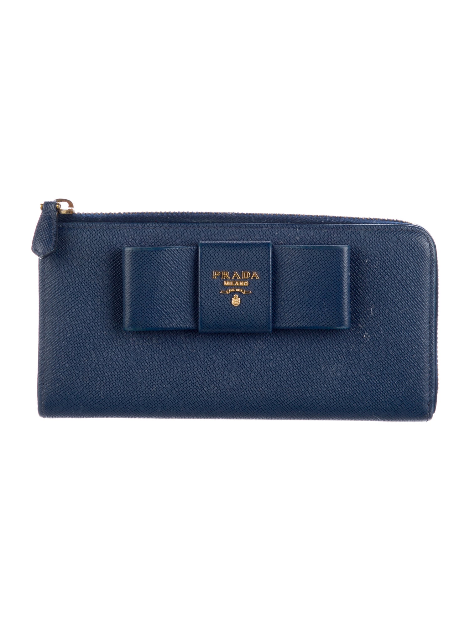 Prada Saffiano Cuir Leather Wallet