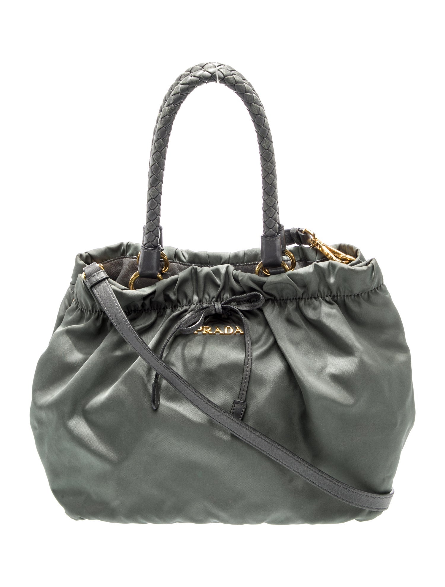 Prada Tessuto Nylon Bucket Bag