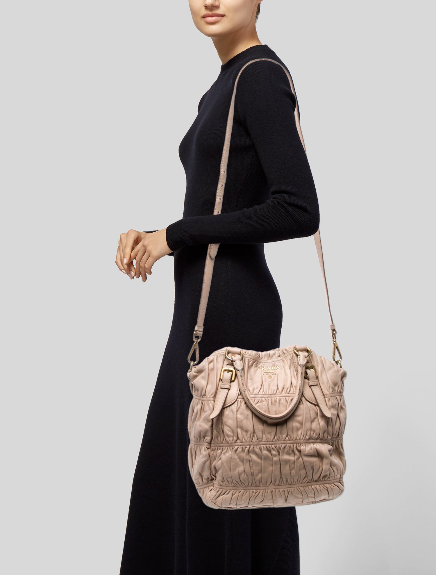 Prada Signature Nappa Gaufre