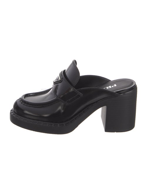 Prada Leather Mules