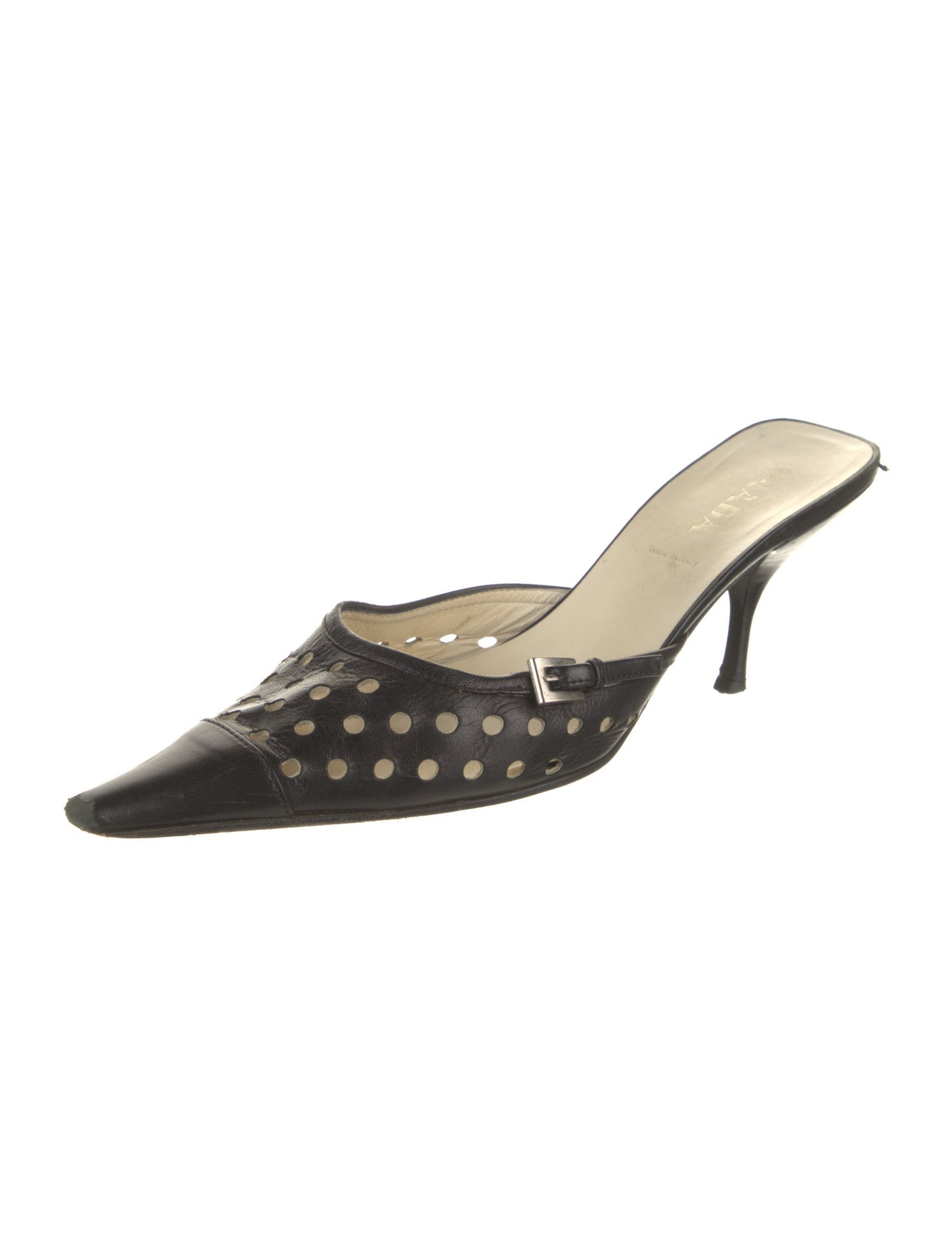 Prada Vintage Leather Mules