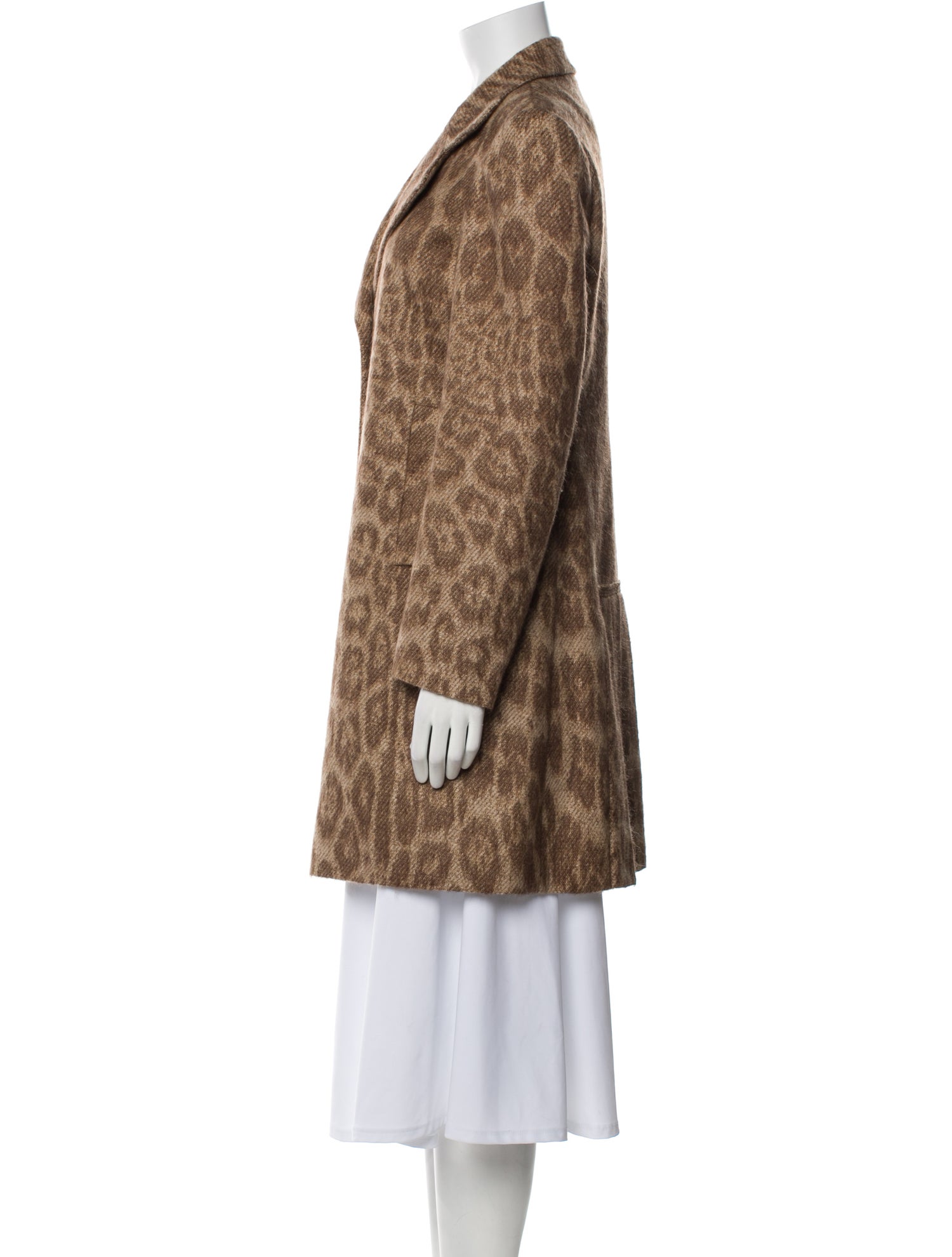 Prada Vintage 2006 Faux Fur Coat