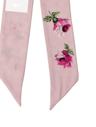 Prada Silk Floral Print Snood