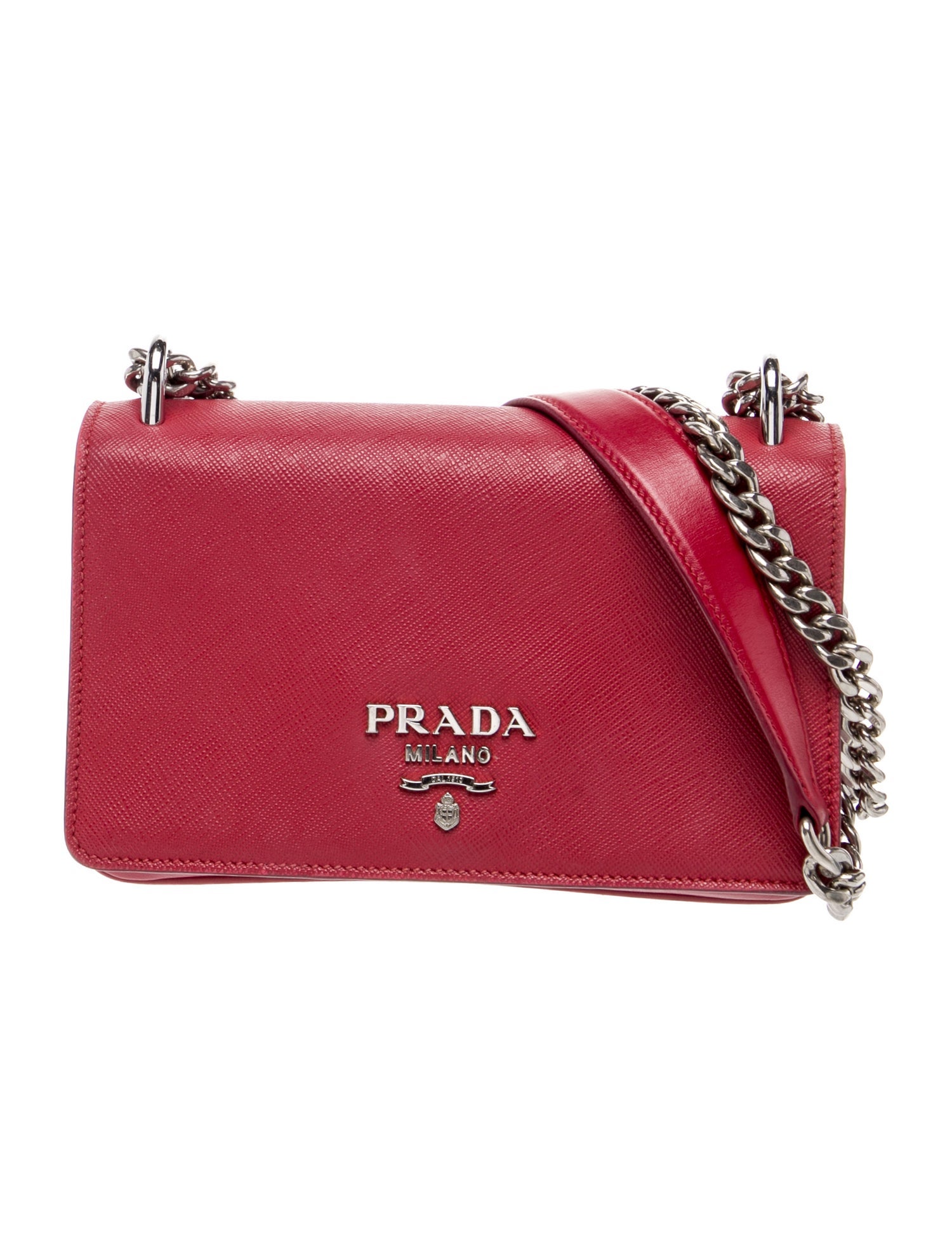 Prada Saffiano Lux Leather Shoulder Bag