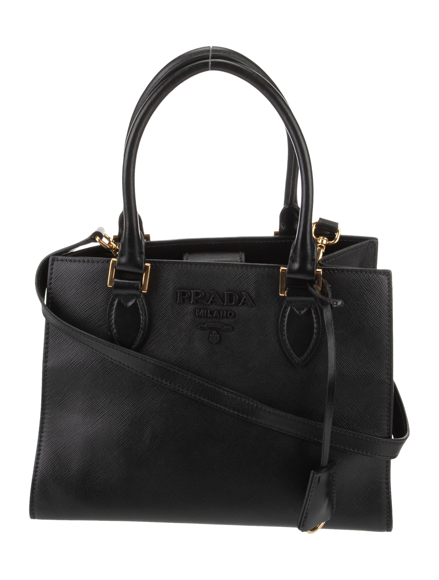Prada Saffiano Cuir Leather Monochrome