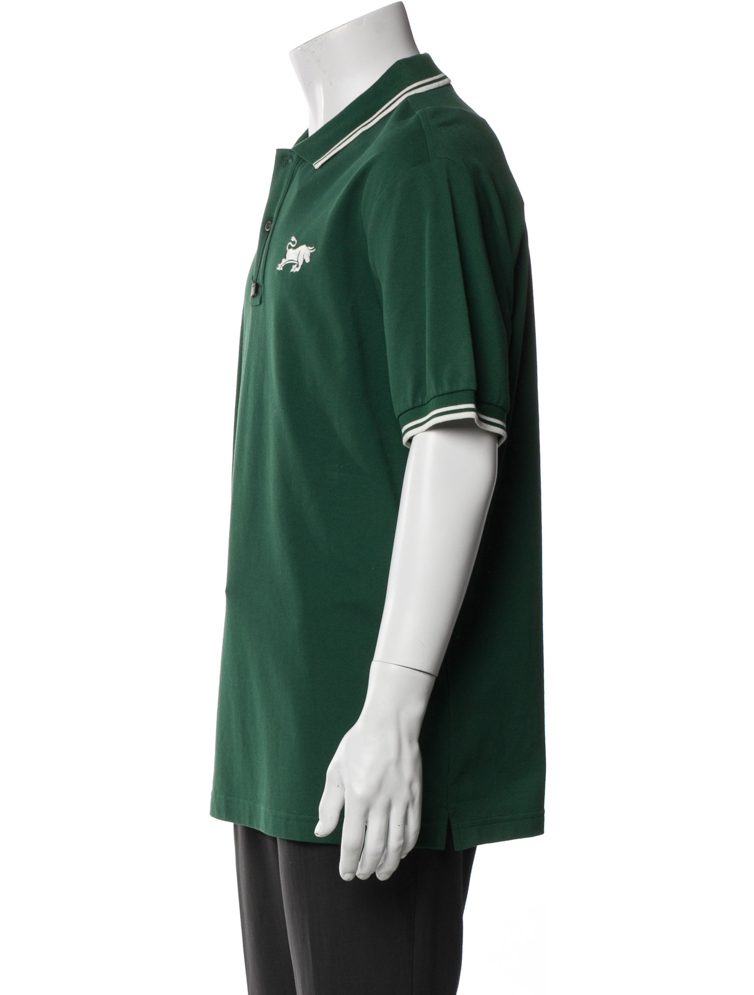 Prada 2017 Crew Neck Polo Shirt