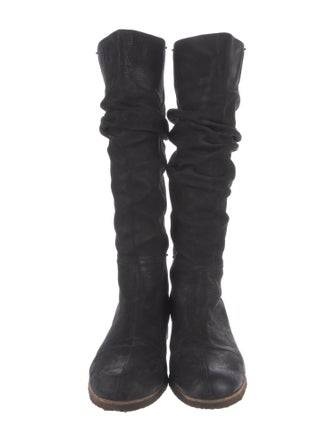 Prada Leather Riding Boots