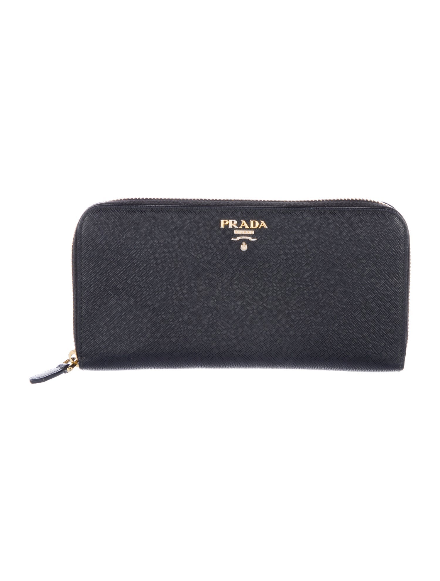 Prada Saffiano Lux Leather Continental Wallet