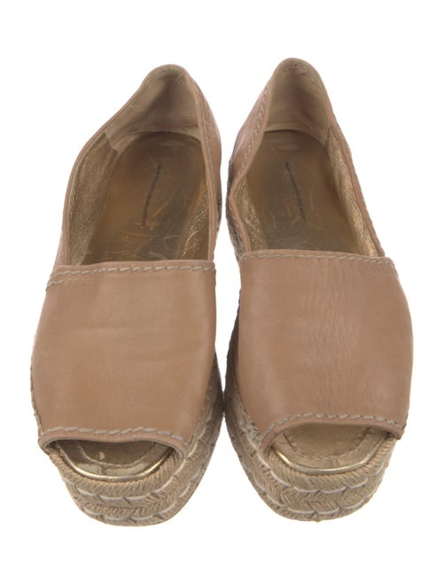 Prada Leather Espadrilles