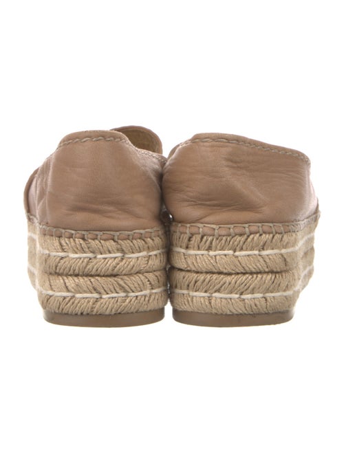 Prada Leather Espadrilles
