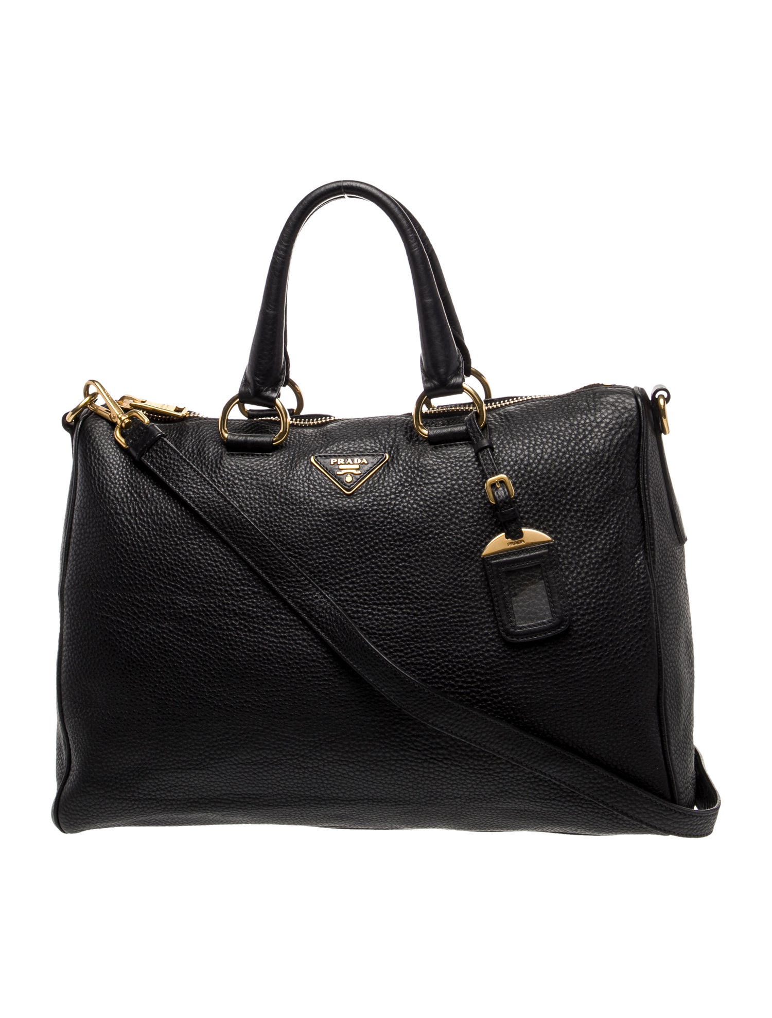 Prada Vitello Daino Leather Bauletto