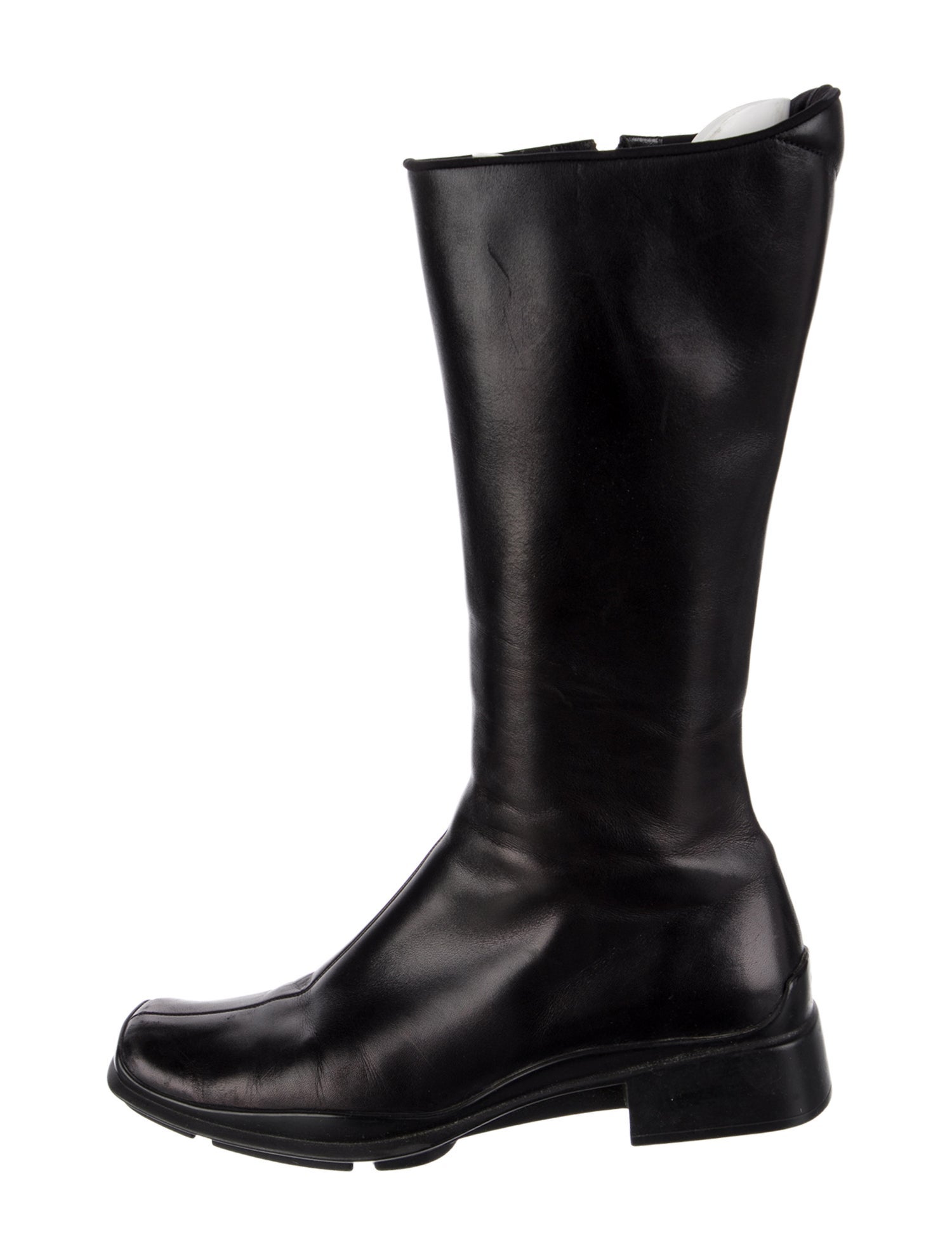 Prada Vintage Leather Riding Boots