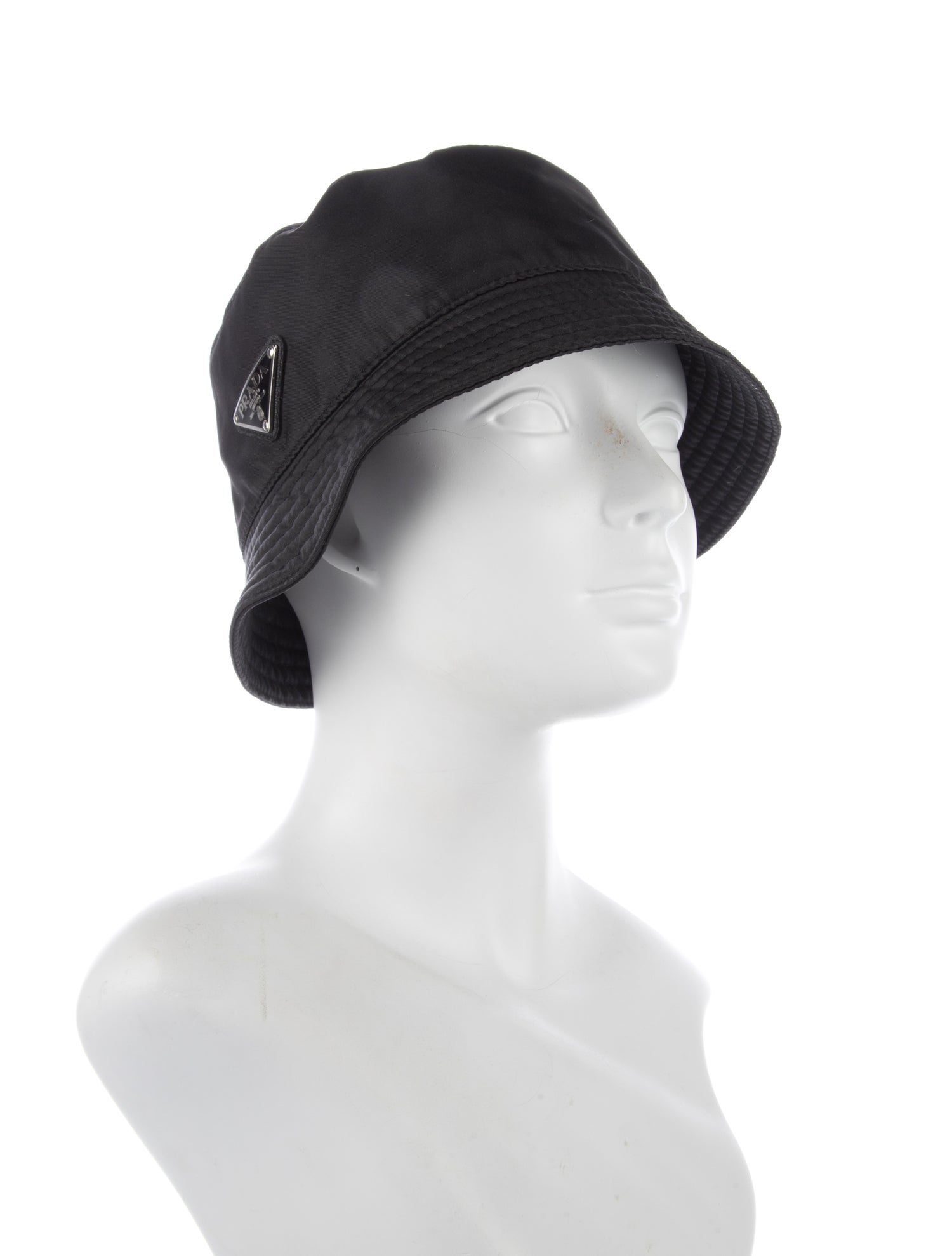 Prada Black Bucket Hat