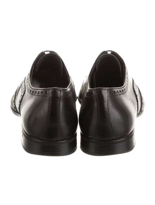 Prada Leather Lasercut Accents Brogues