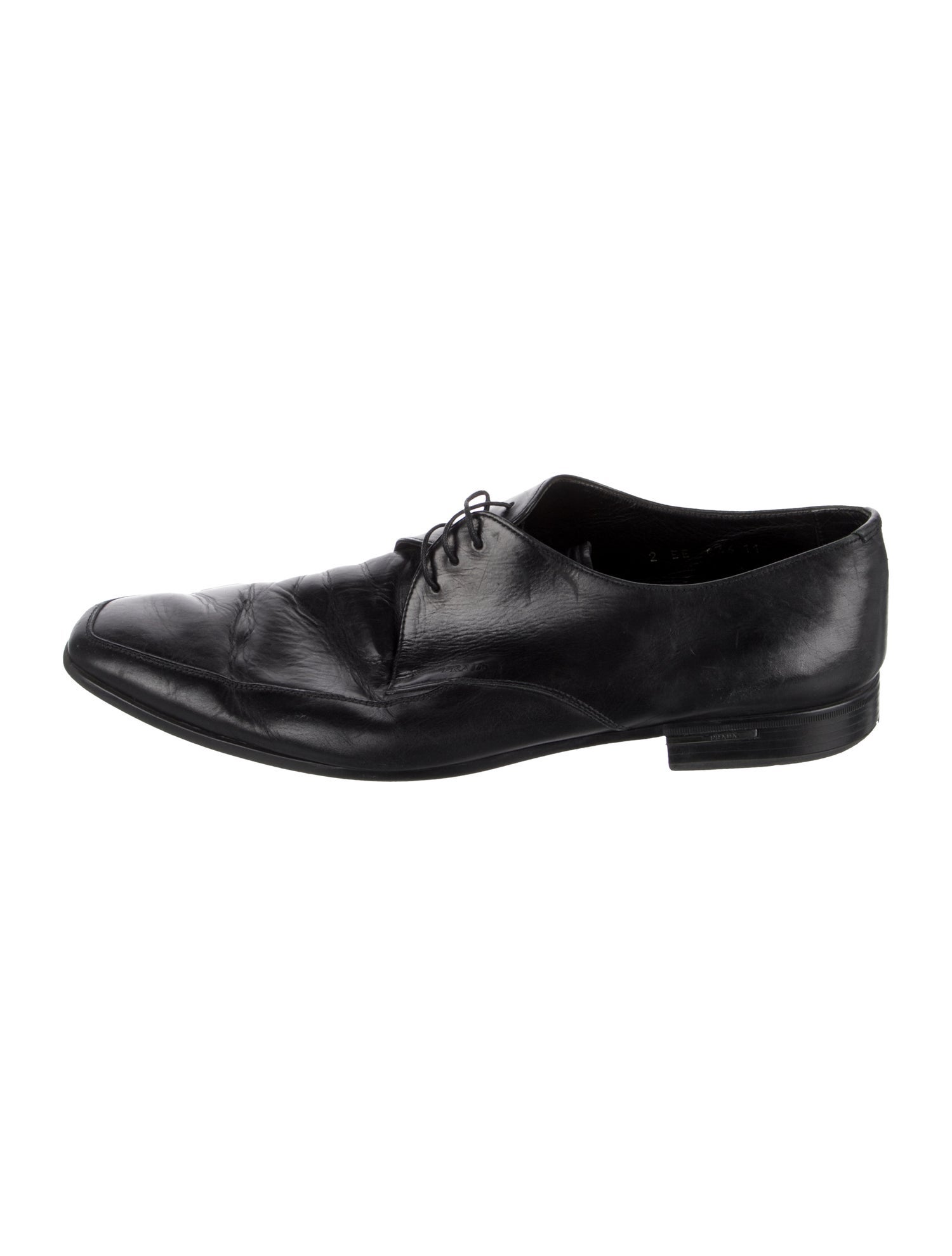 Prada Leather Derby Shoes
