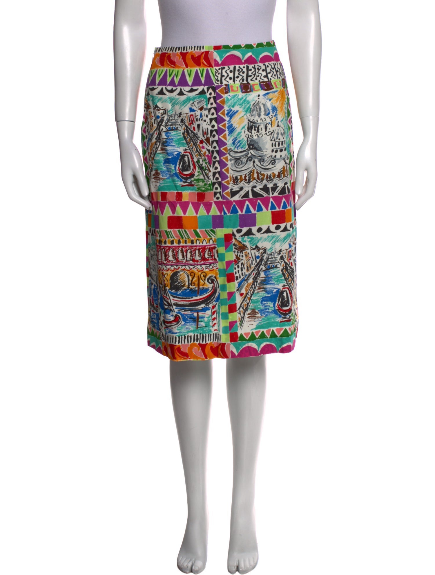 Prada Vintage Knee-Length Skirt