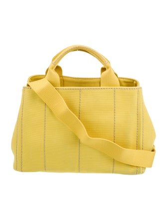 Prada Canvas Shoulder Bag