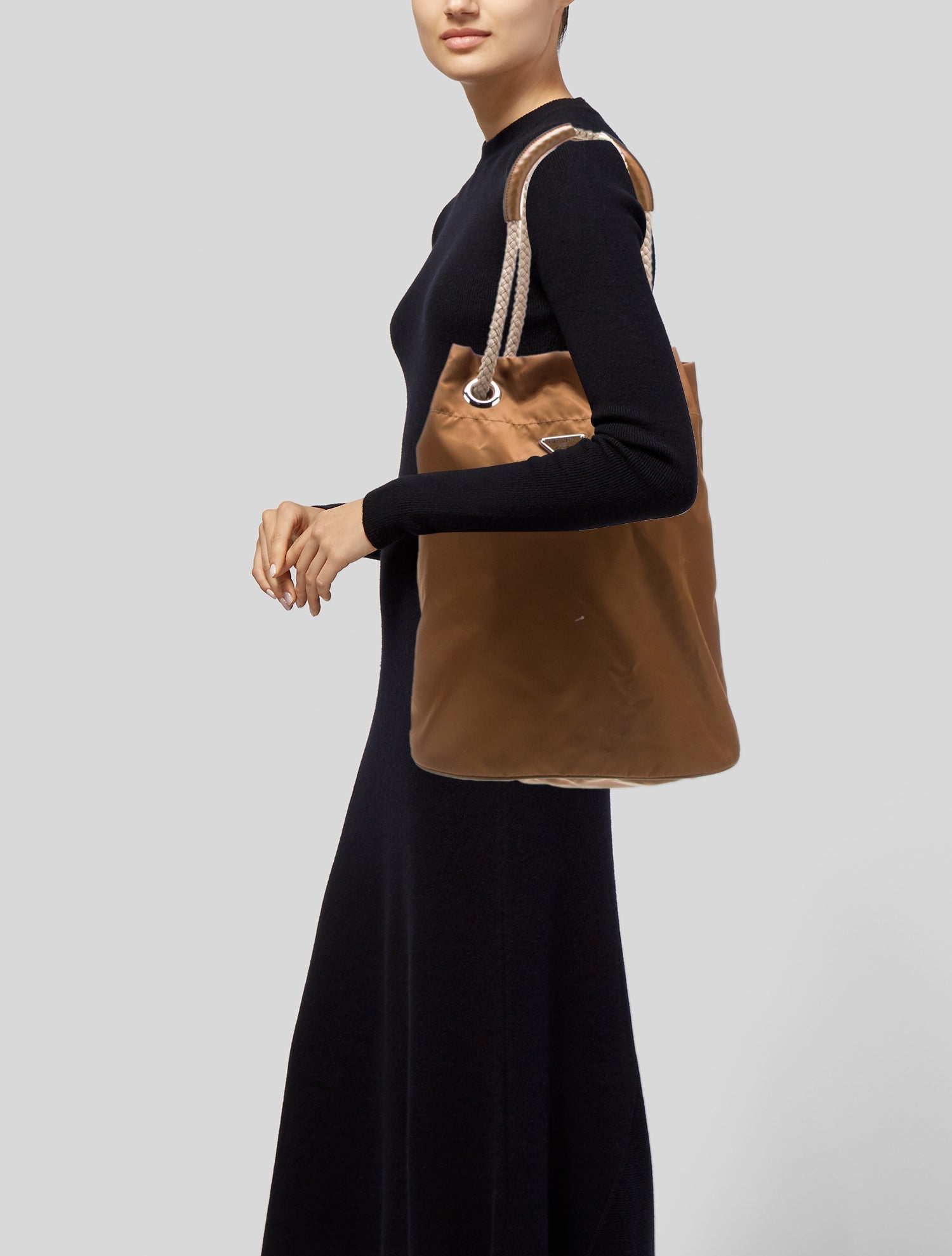 Prada Nylon Bucket Bag