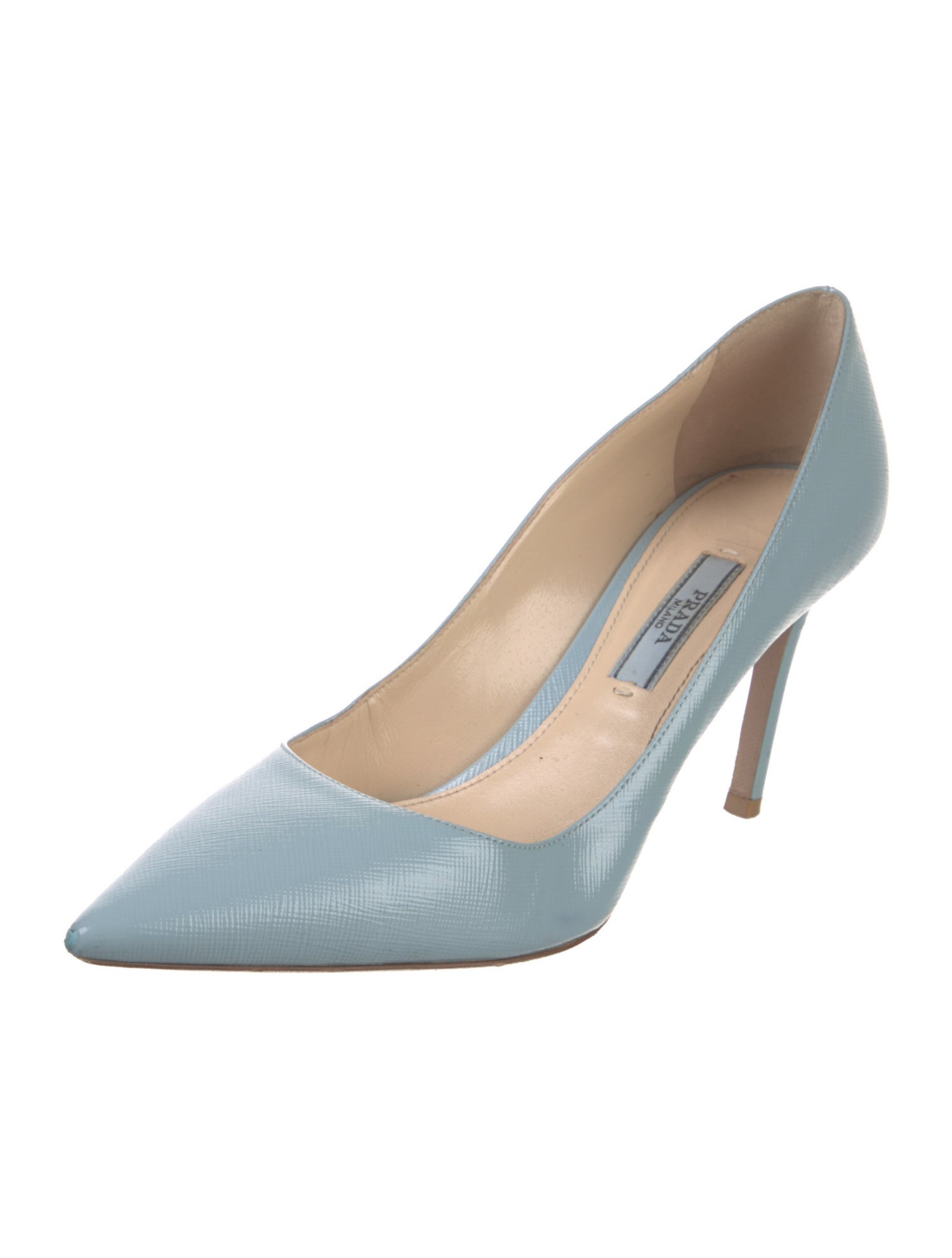 Prada Saffiano Leather Pumps