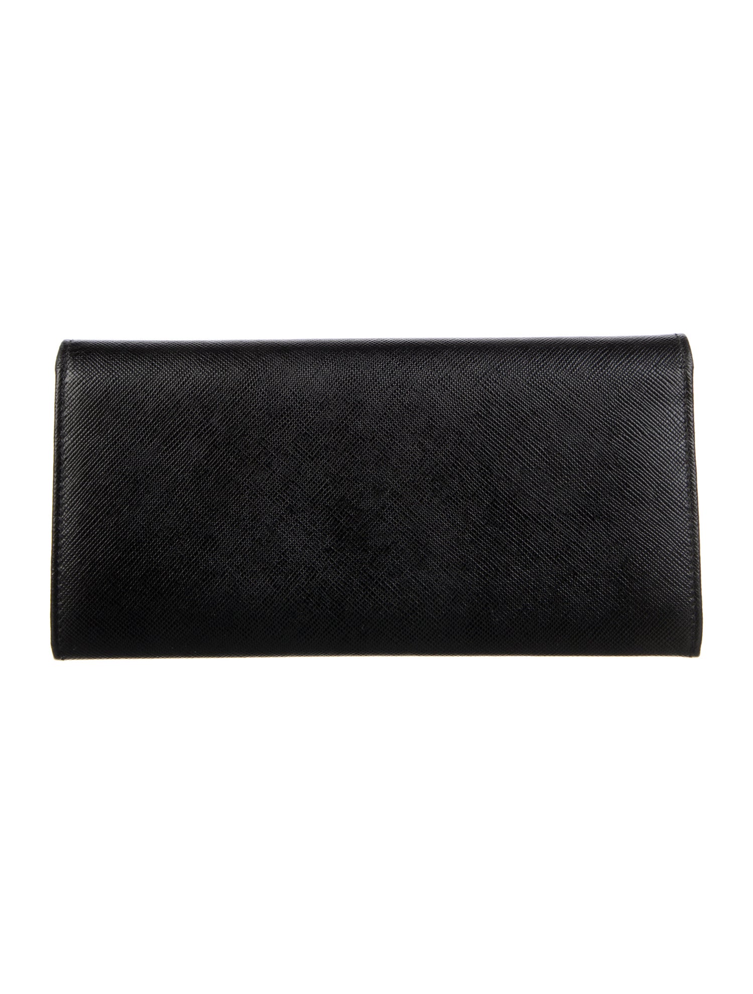 Prada Saffiano Lux Leather Continental Wallet