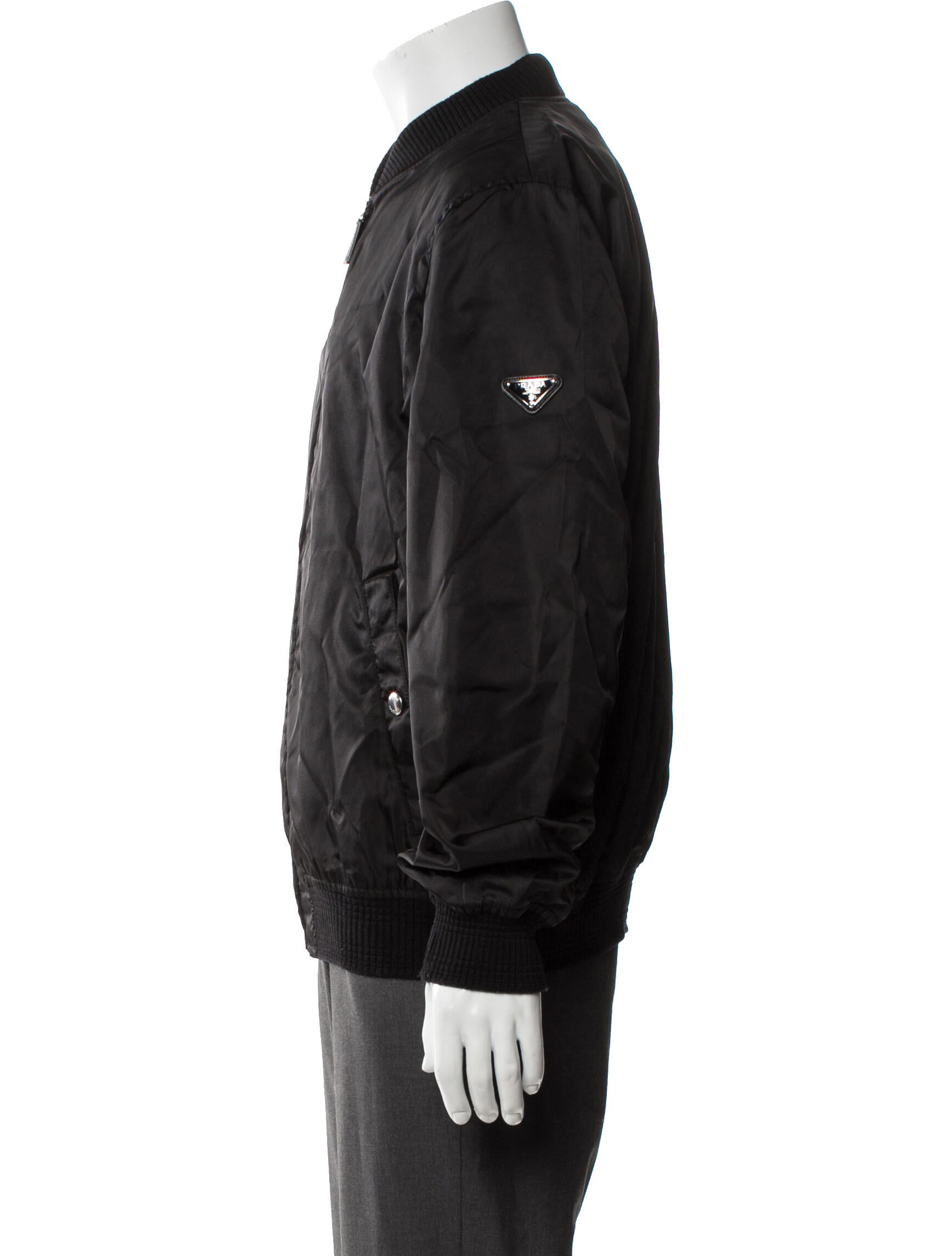 Prada 2021 Nylon Bomber Jacket