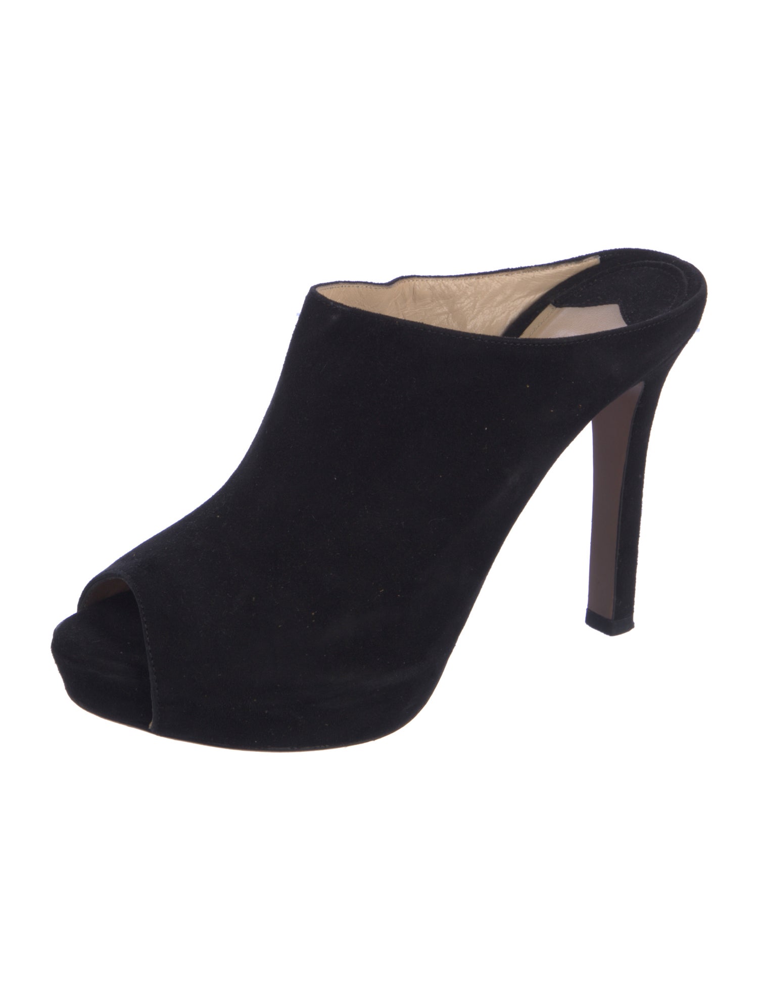 Prada Suede Mules