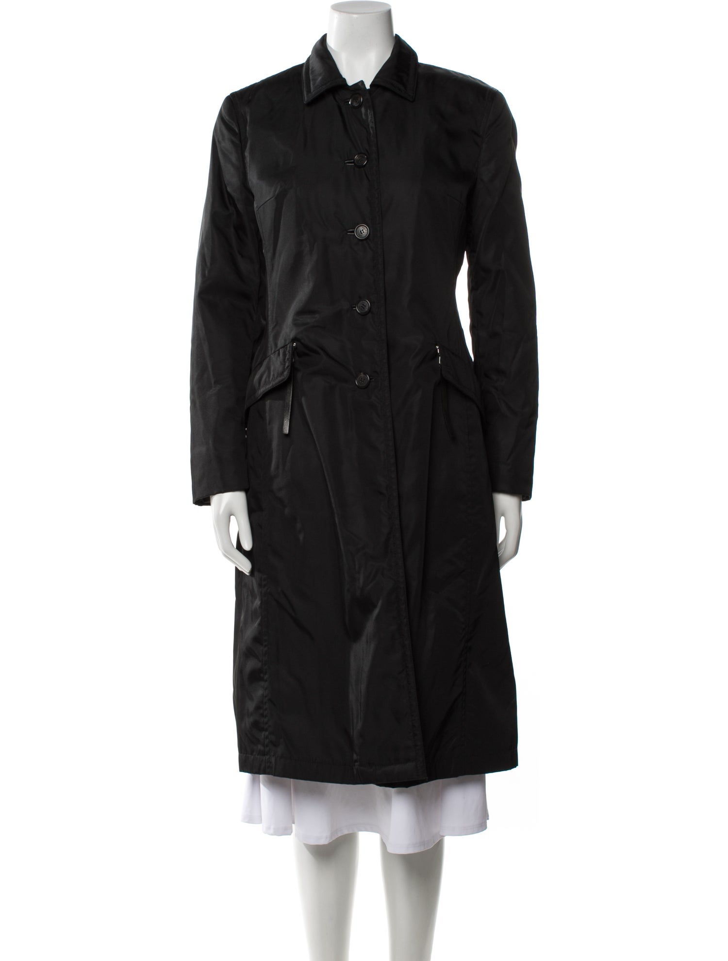 Prada Vintage 2000's Faux Fur Coat