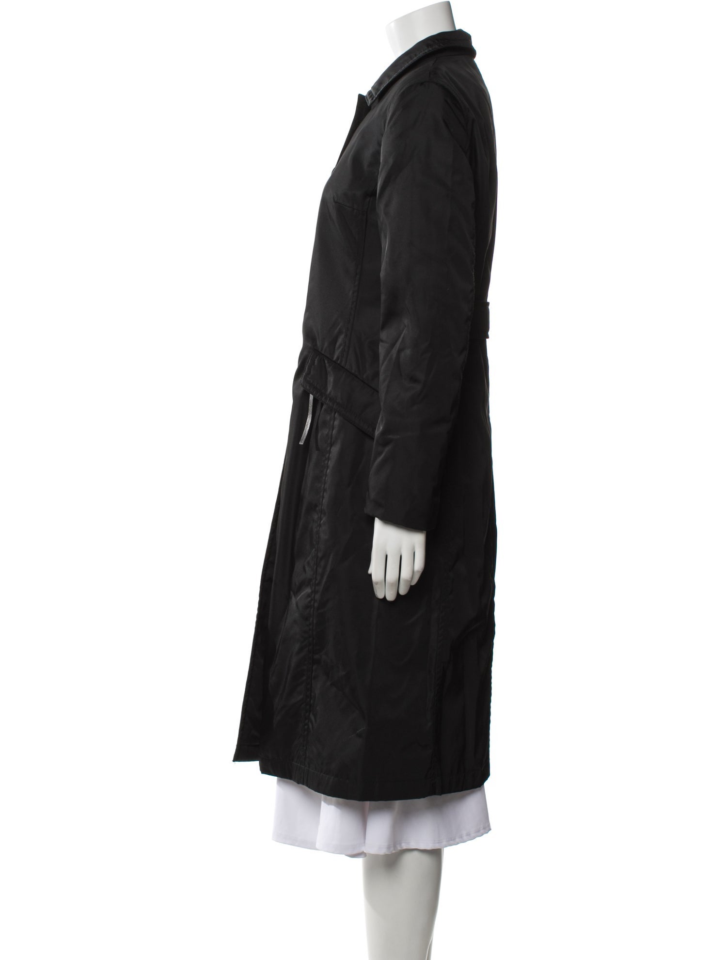 Prada Vintage 2000's Faux Fur Coat