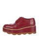 Prada Patent Leather Lasercut Accents Oxfords