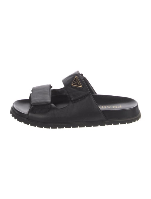 Prada Leather Slides