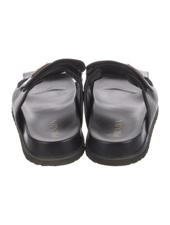 Prada Leather Slides
