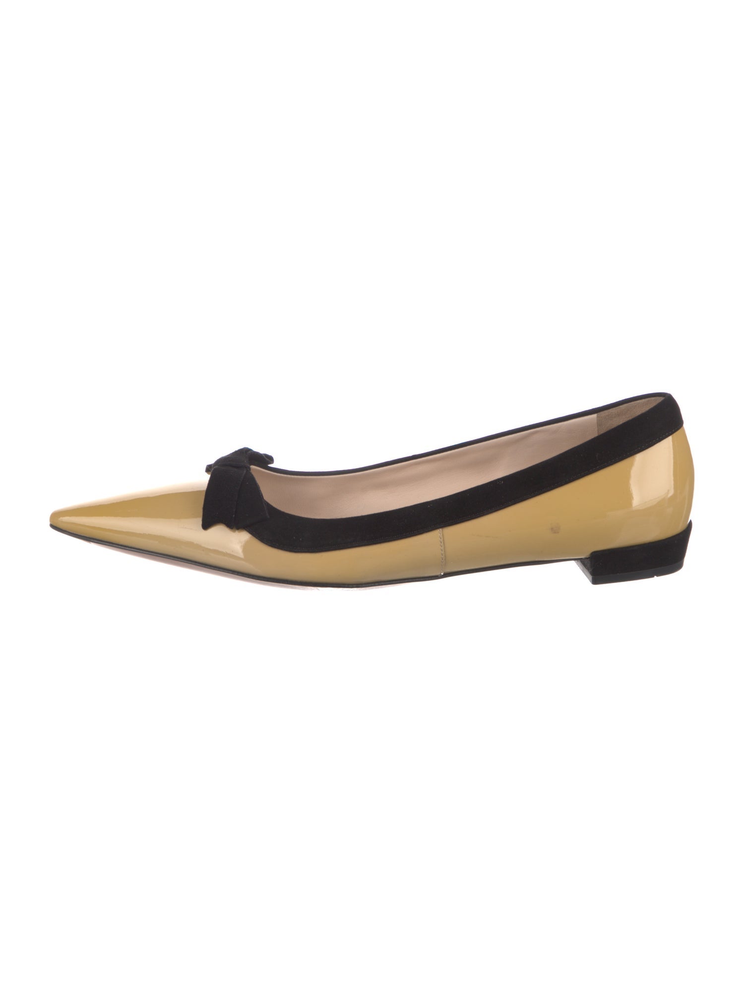 Prada Patent Leather Ballet Flats