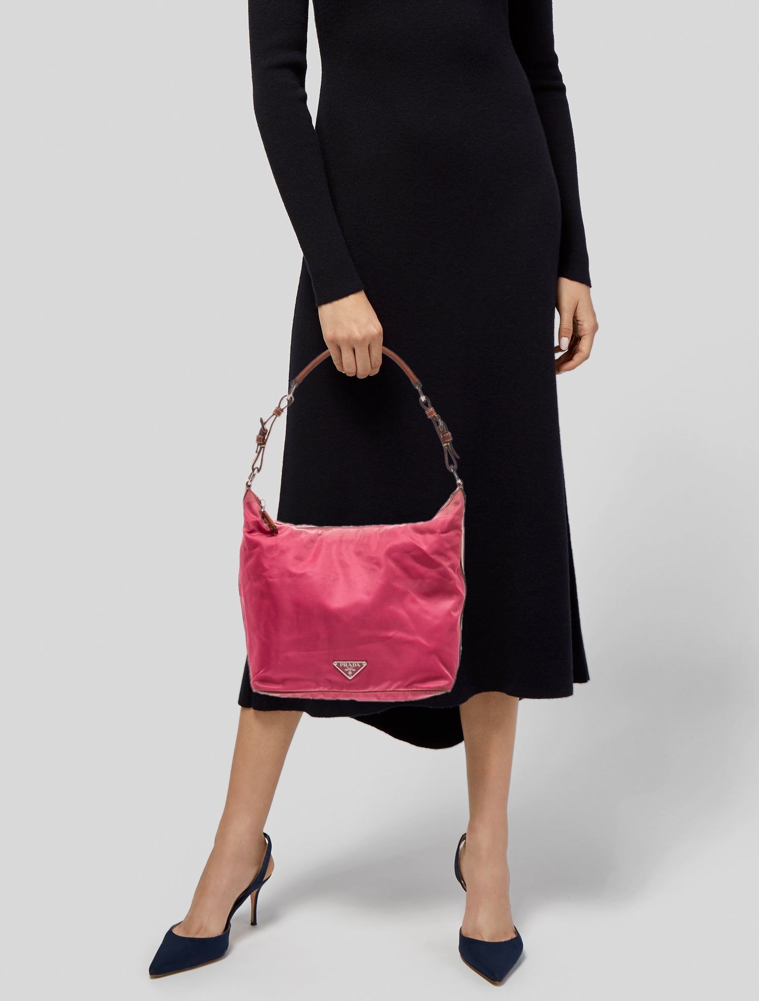 Prada Tessuto Nylon Shoulder Bag