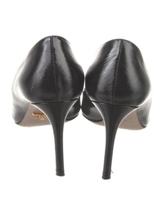 Prada Saffiano Leather Pumps